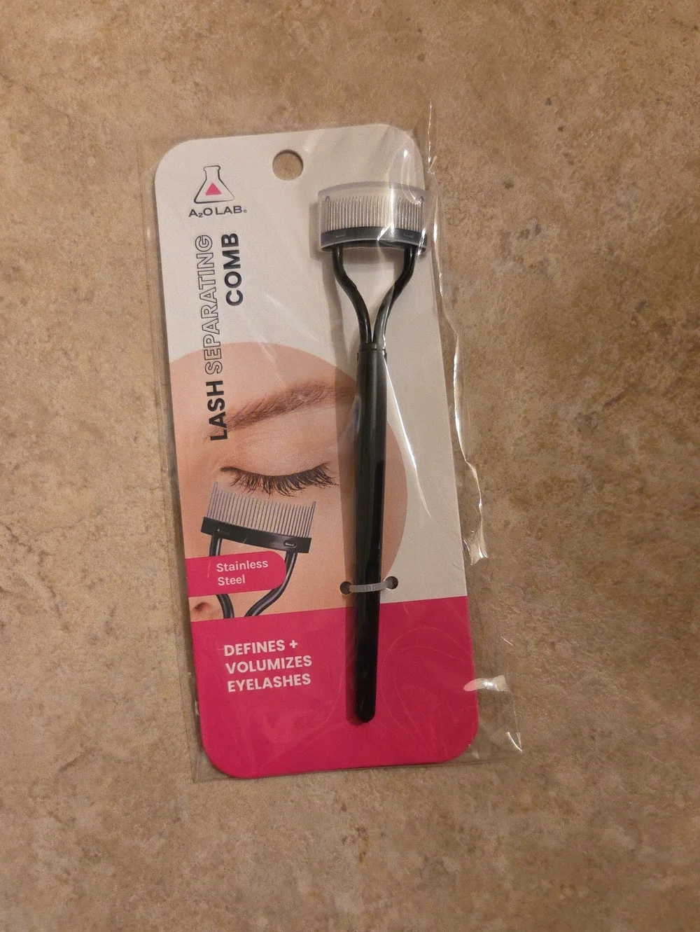 Black Lash Separating Comb - Defines & Volumizes Eyelashes